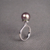palladium pearl ring