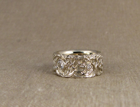 custom forest of trees ring « Gin and Butterflies