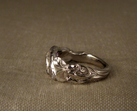 morning glory ring | Gin and Butterflies