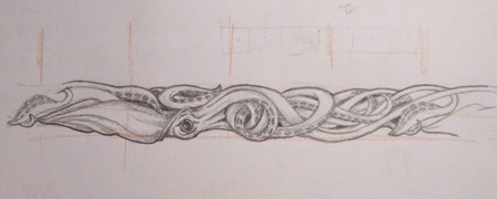 squid ring sketch
