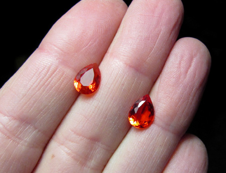 Fire opals