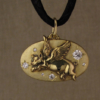 flying pig pendant