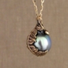 fern + pearl pendant