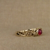 Carnations Solitaire with Ruby