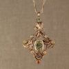 Rose & Maple leaves Pendant